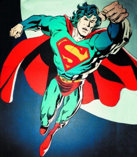 mural superman
